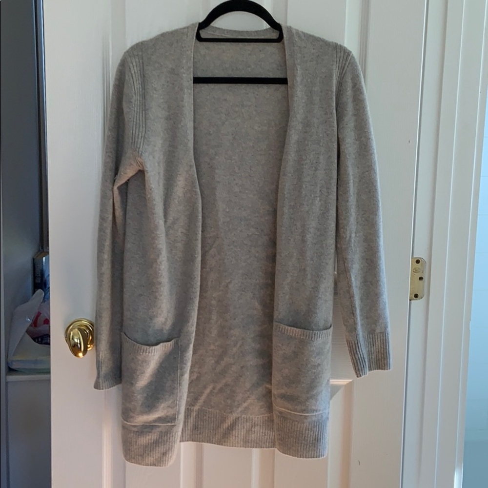 Gray Cardigan